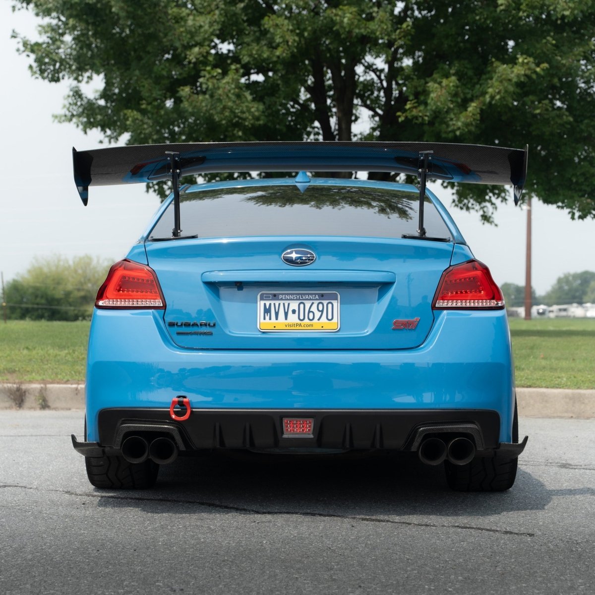 Billetworkz [15-17 WRX/STI] Tow Hook - JDMuscleTow HooksBW-TOWR-SUB-VA1-F-GREDFrontGloss Red