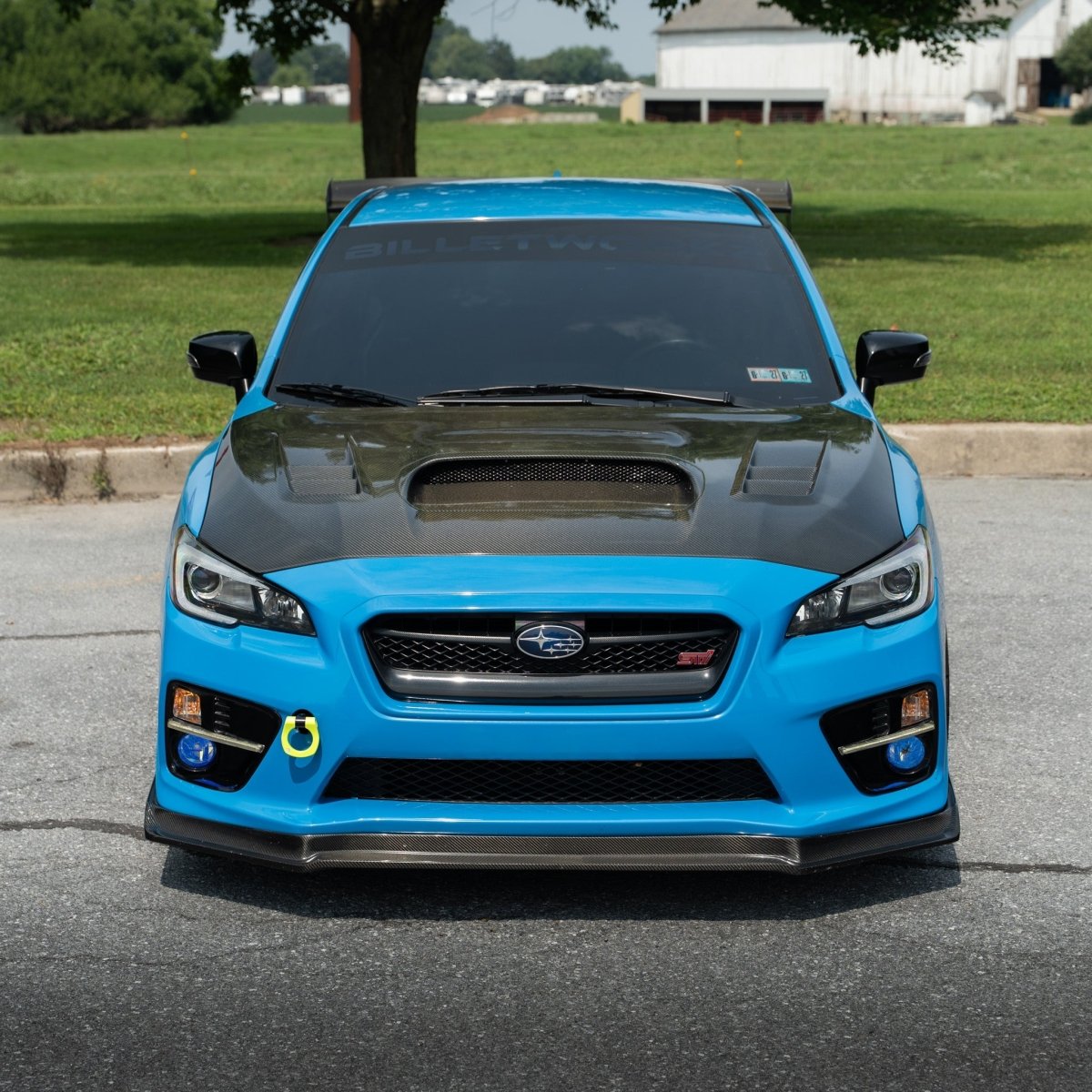 Billetworkz [15-17 WRX/STI] Tow Hook - JDMuscleTow HooksBW-TOWR-SUB-VA1-F-NYELFrontNeon Yellow