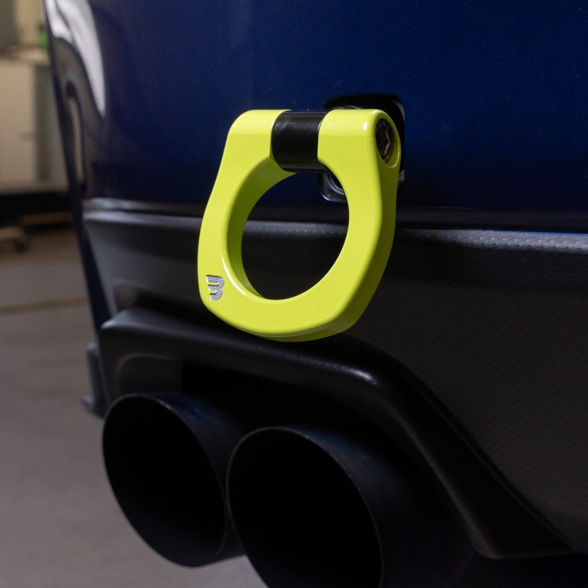 Billetworkz [15-17 WRX/STI] Tow Hook - JDMuscleTow HooksBW-TOWR-SUB-VA1-F-NYELFrontNeon Yellow