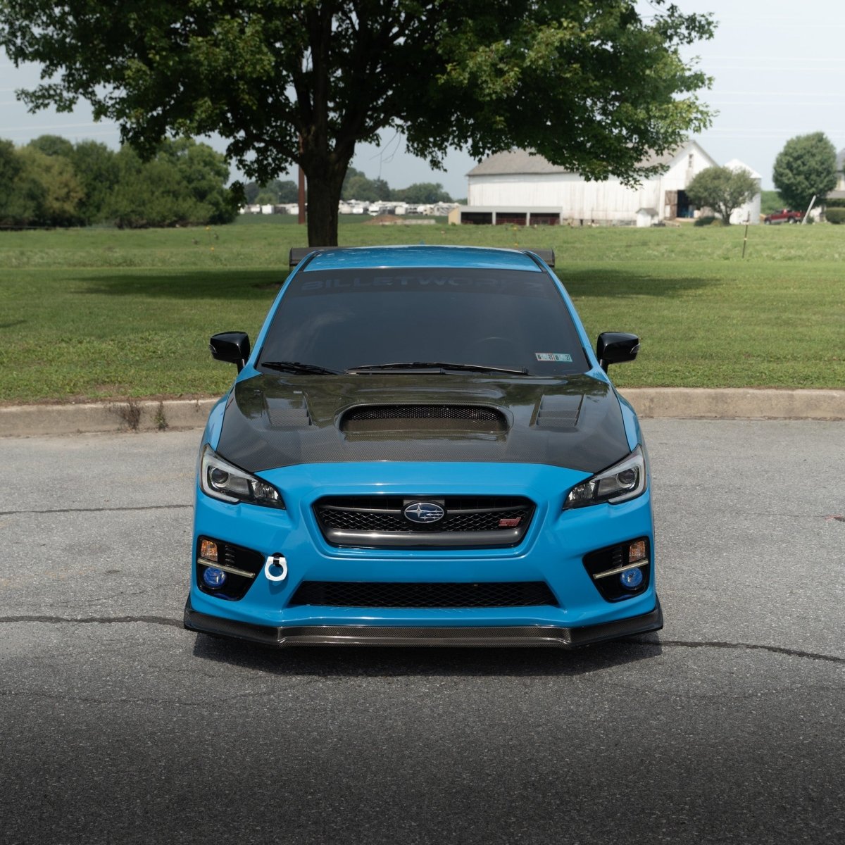 Billetworkz [15-17 WRX/STI] Tow Hook - JDMuscleTow HooksBW-TOWR-SUB-VA1-F-GWHTFrontGloss White