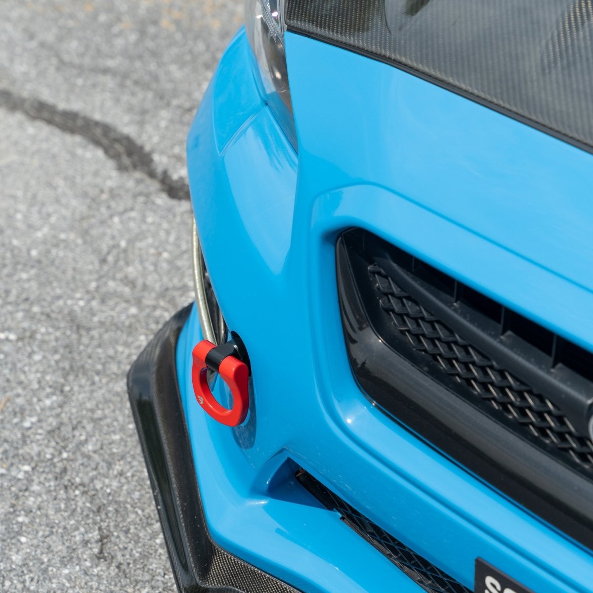 Billetworkz [15-17 WRX/STI] Tow Hook - JDMuscleTow HooksBW-TOWR-SUB-VA1-F-GREDFrontGloss Red