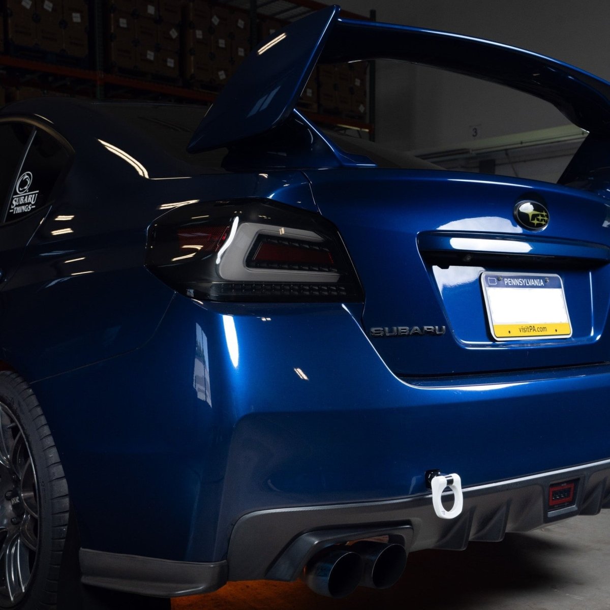 Billetworkz [15-17 WRX/STI] Tow Hook - JDMuscleTow HooksBW-TOWR-SUB-VA1-F-GWHTFrontGloss White