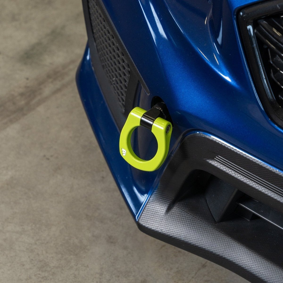 Billetworkz [15-17 WRX/STI] Tow Hook - JDMuscleTow HooksBW-TOWR-SUB-VA1-F-NYELFrontNeon Yellow