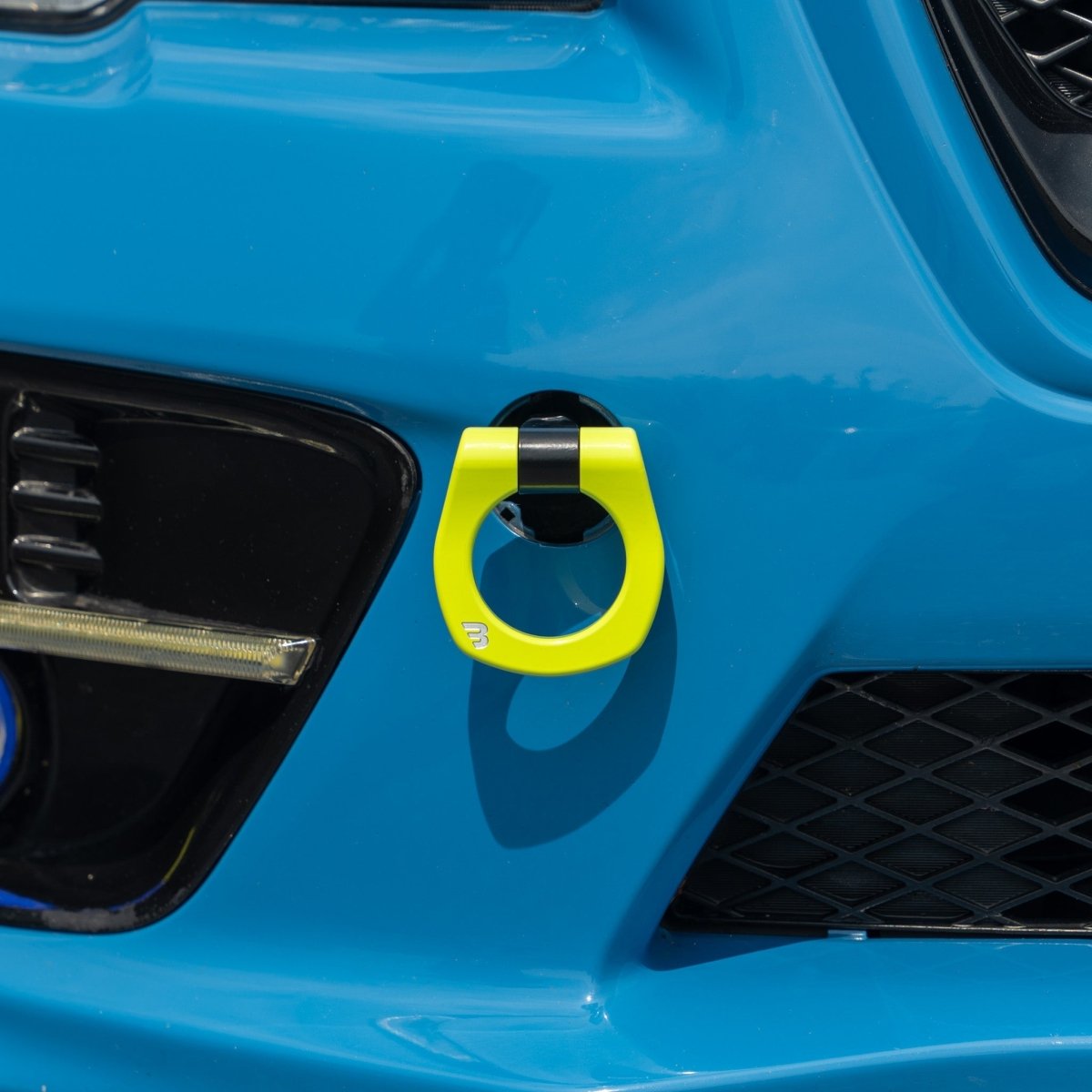 Billetworkz [15-17 WRX/STI] Tow Hook - JDMuscleTow HooksBW-TOWR-SUB-VA1-F-NYELFrontNeon Yellow