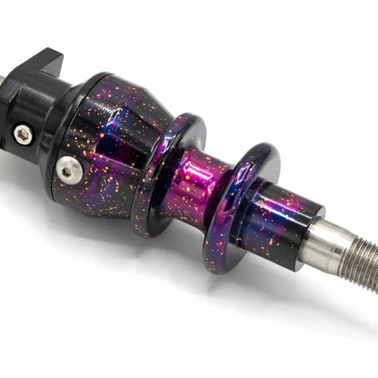 Billetworkz [15 - 25 WRX, 18+ Crosstrek] Short Throw Shifter Kit - JDMuscleShort Throw ShiftersBW-SKR-VA-PC-BPurple Cosmic SpaceBlack