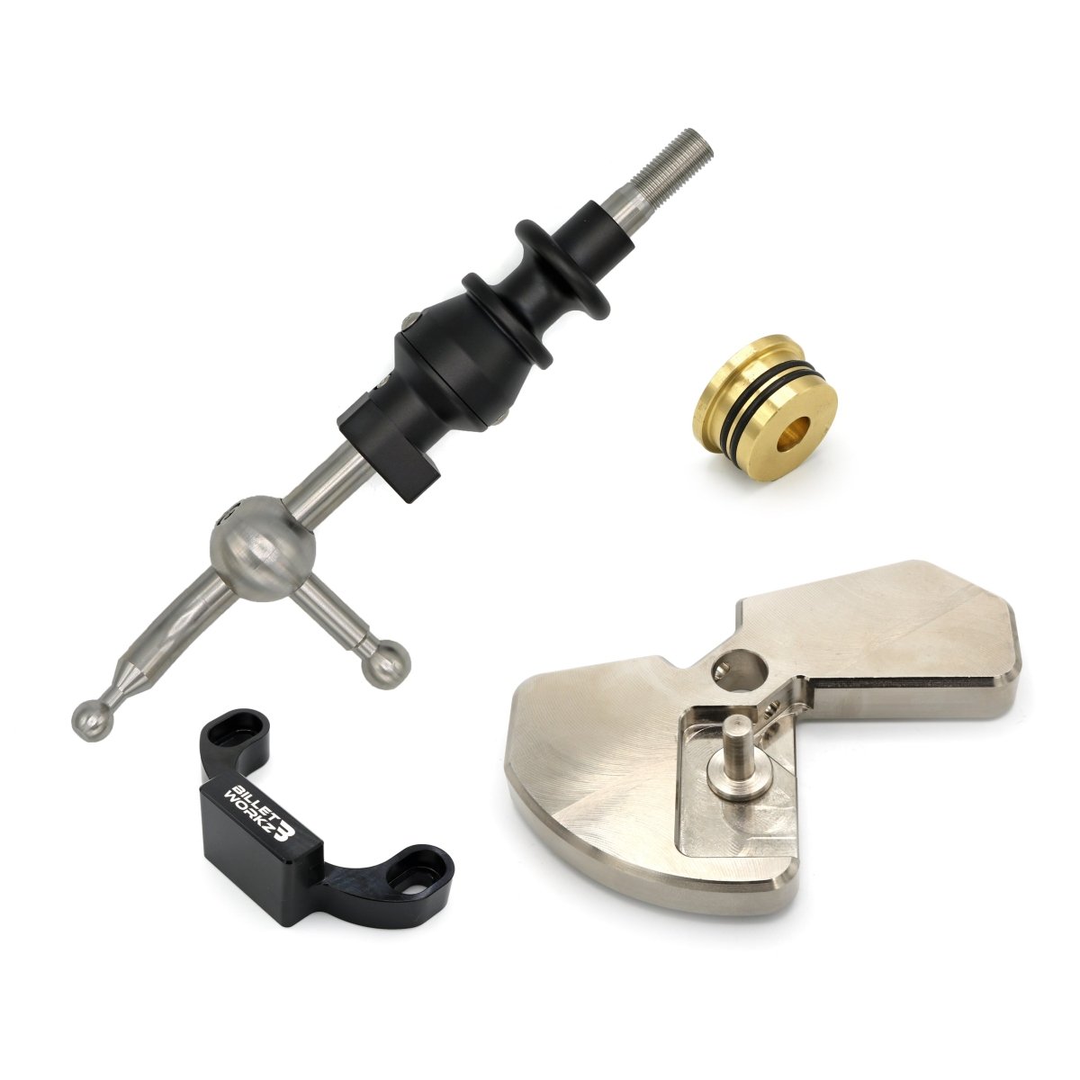Billetworkz [15 - 25 WRX, 18+ Crosstrek] Short Throw Shifter Kit - JDMuscleShort Throw ShiftersBW-SKR-VA-MTE-BMatte BlackBlack
