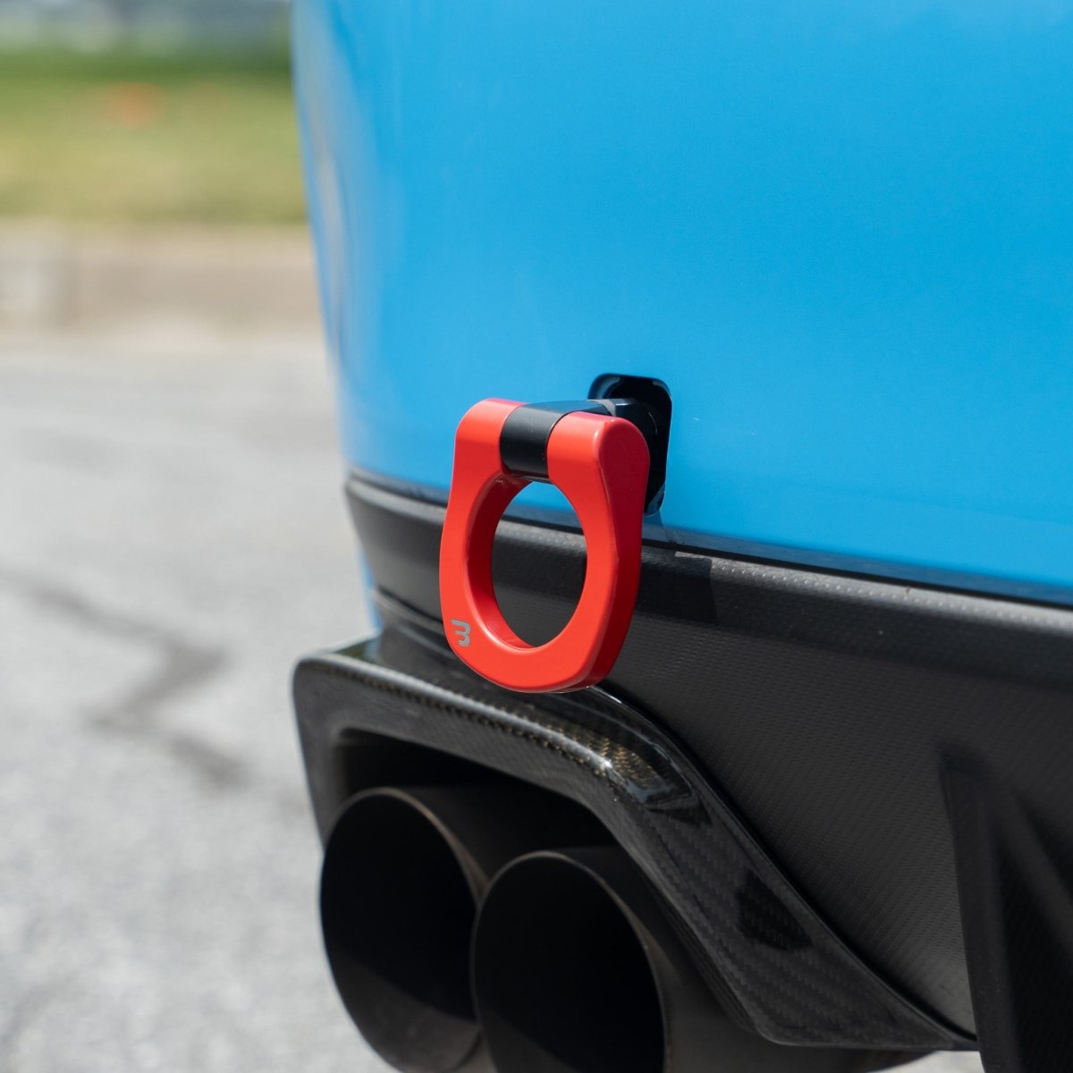 Billetworkz [18-21 WRX/STI] Tow Hook - JDMuscleTow HooksBW-TOWR-SUB-VA2-F-GREDFrontGloss Red