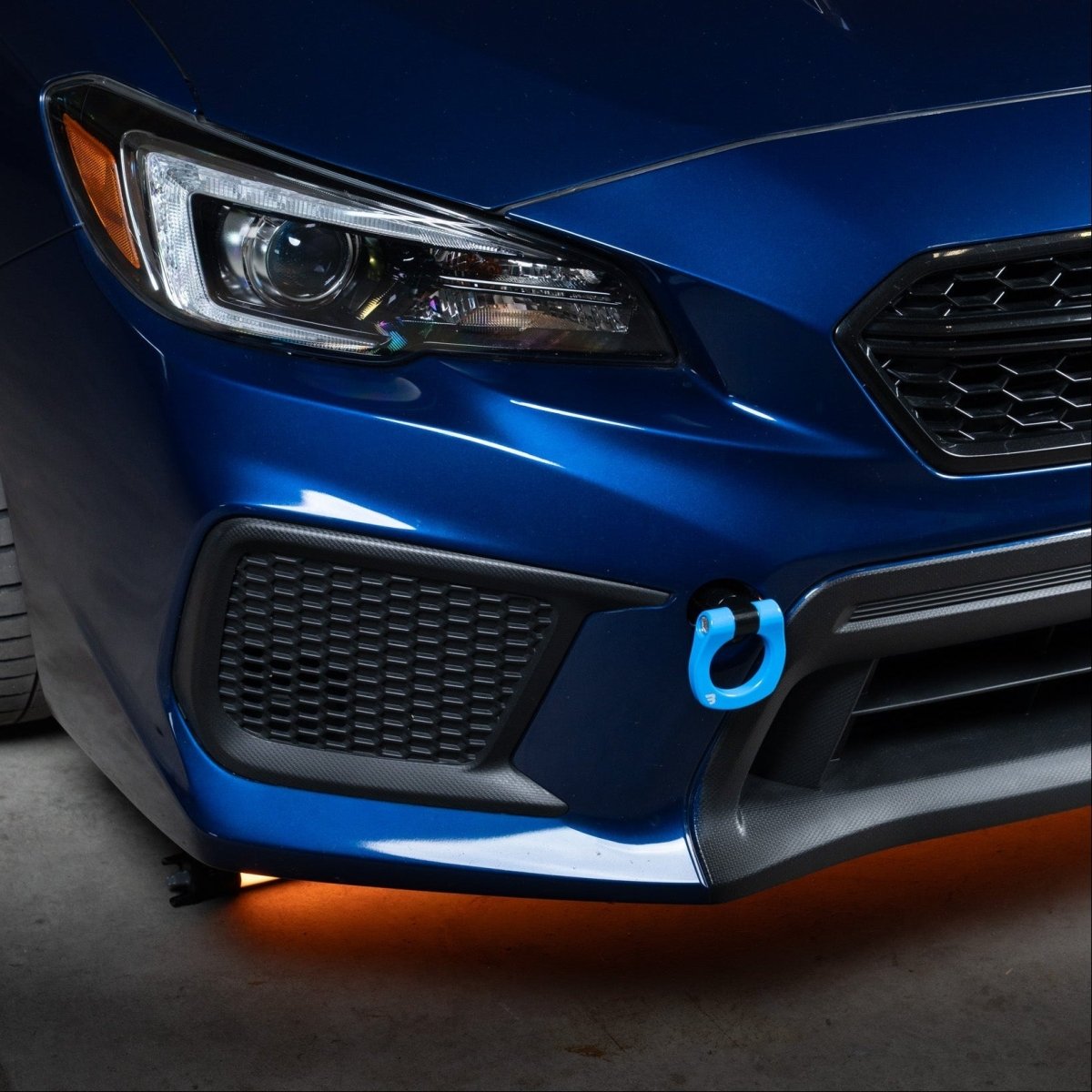 Billetworkz [18-21 WRX/STI] Tow Hook - JDMuscleTow HooksBW-TOWR-SUB-VA2-F-HYBLFrontHyper Blue