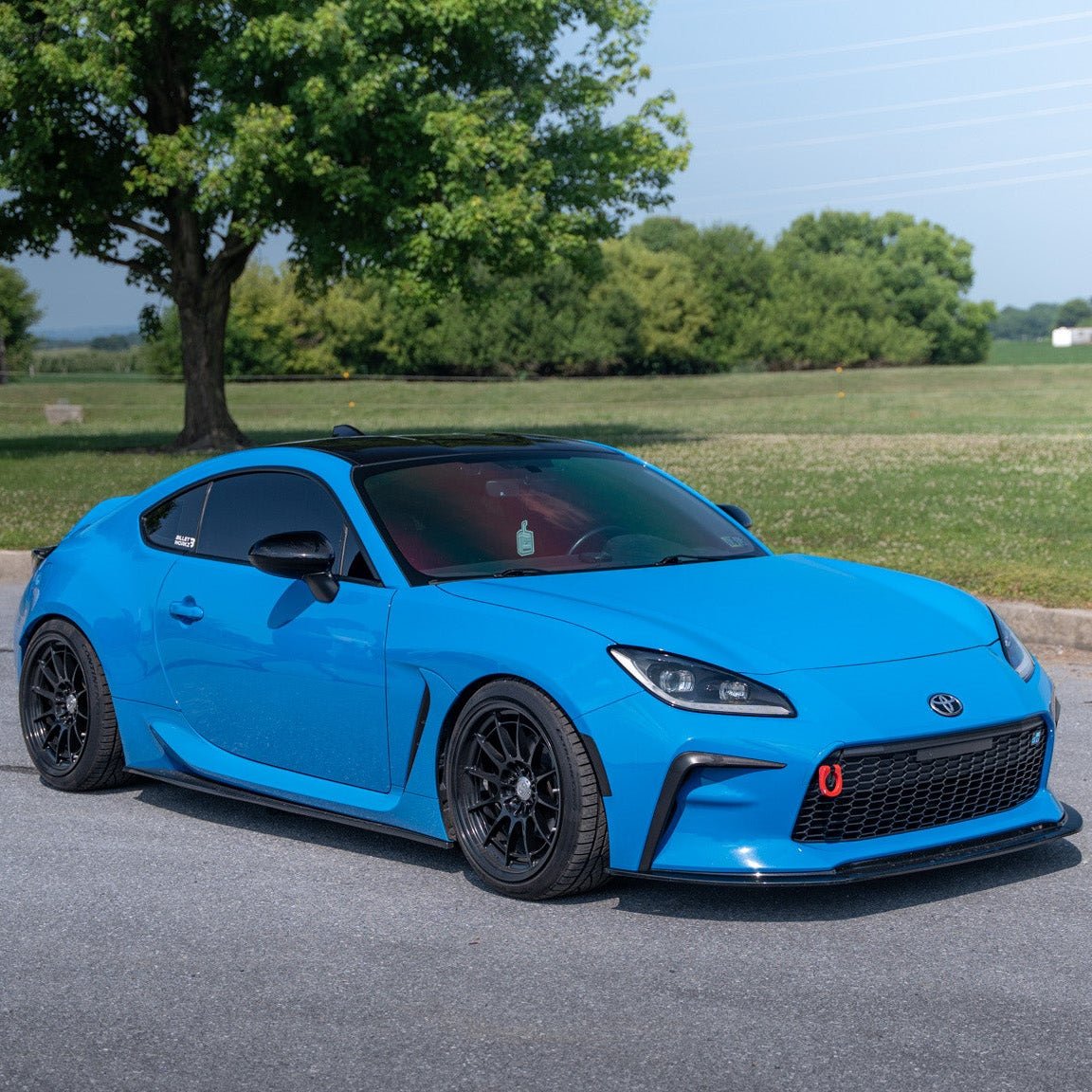 Billetworkz [22-26 BRZ/GR86] Tow Hook - JDMuscleTow HooksBW-TOWR-SUB-BRZ2-F-GREDFrontGloss Red