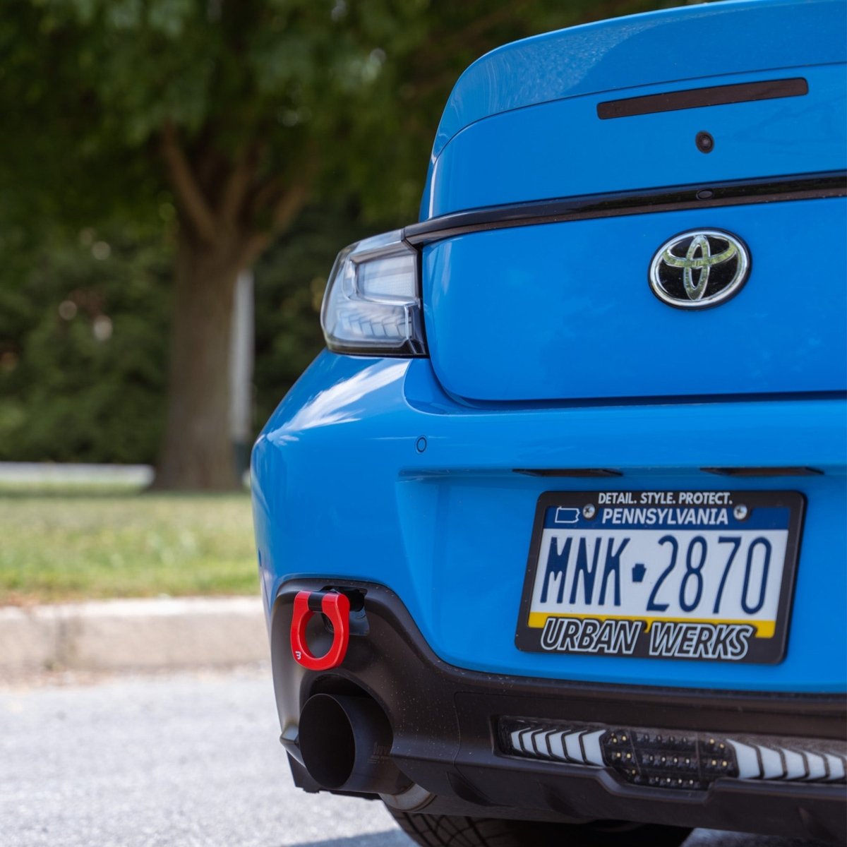 Billetworkz [22-26 BRZ/GR86] Tow Hook - JDMuscleTow HooksBW-TOWR-SUB-BRZ2-F-GREDFrontGloss Red