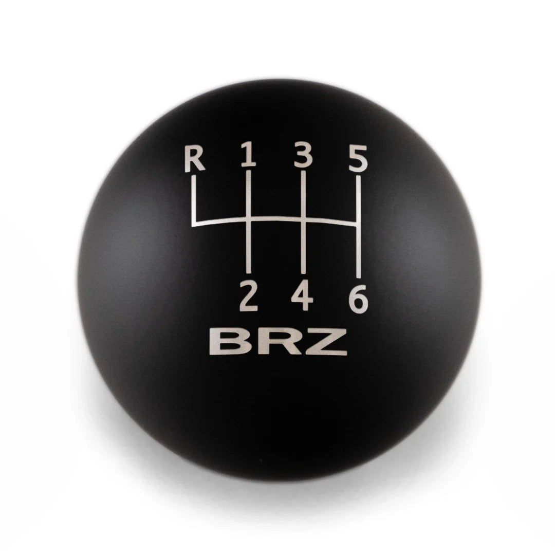 Billetworkz [22+ BRZ/GR86] 6 Speed BRZ - Weighted - JDMuscleShift KnobBW-KNB-BRZ2-SBRZ-MBLK-SPMatte BlackSphere
