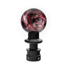 Billetworkz Automatic Shifter - Black Smoke w/ Red Splash - Fits Subaru CVT: WRX (15–21), Crosstrek (13–23), Forester (14–18), Impreza (12–23), Legacy/Outback (10–14) - JDMuscleShift KnobbwzBW-KNB-SUBAU-NO-BSRS-SP-PU2-WB-BLKSphereBlack AdaptorYes - my car has a shift boot