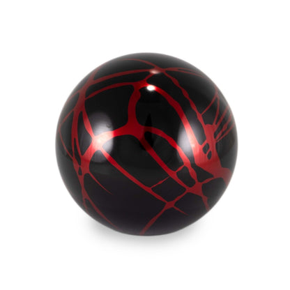 Billetworkz Automatic Shifter - Black w/ Red Splash - Fits Subaru CVT: WRX (15–21), Crosstrek (13–23), Forester (14–18), Impreza (12–23), Legacy/Outback (10–14) - JDMuscleShift KnobbwzBW-KNB-SUBAU-NO-BLKRS-SP-PU2-WB-BLKSphereBlack AdaptorYes - my car has a shift boot