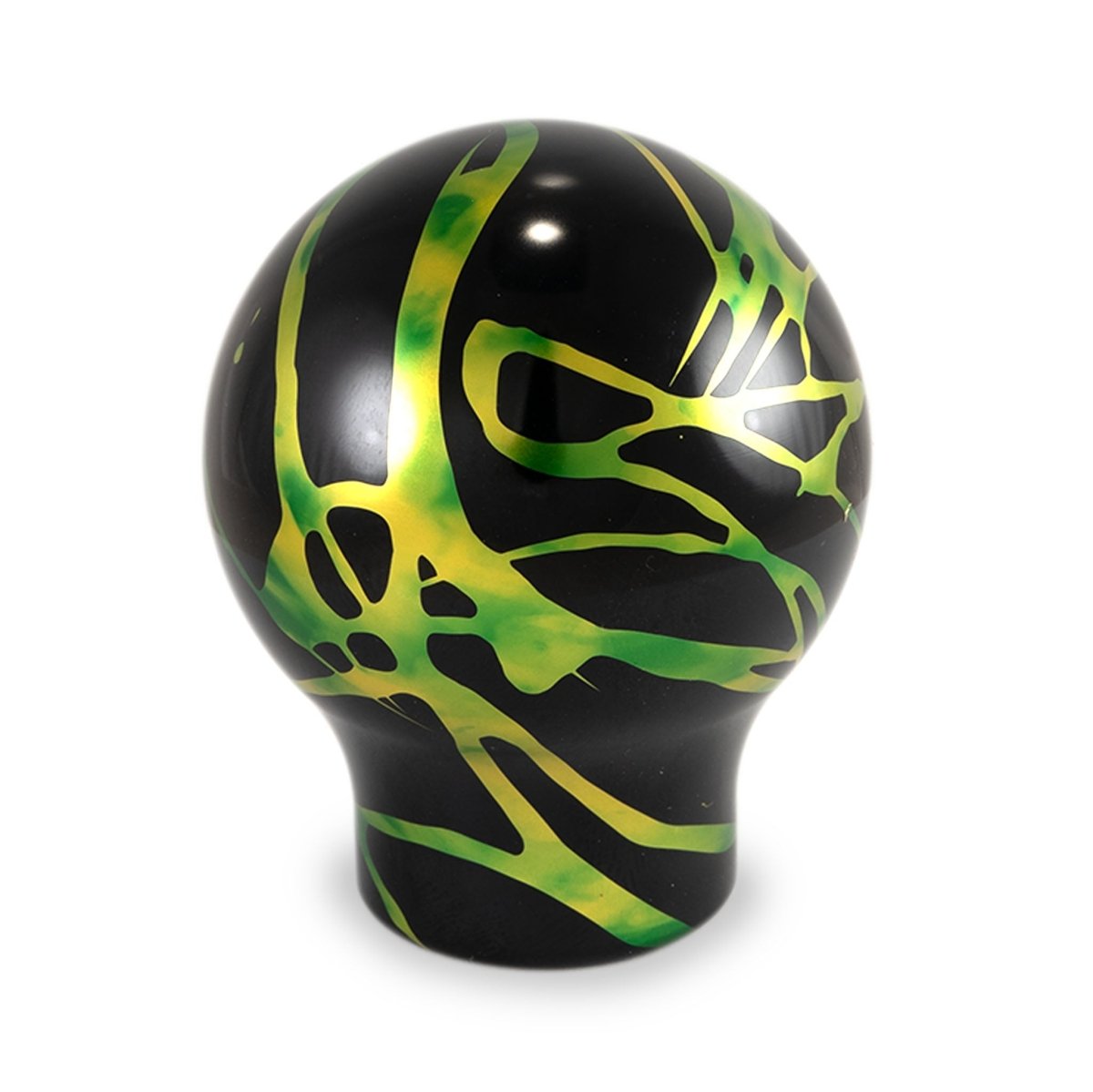 Billetworkz Automatic Shifter - Black w/ Toxic Splash - Fits Subaru CVT: WRX (15–21), Crosstrek (13–23), Forester (14–18), Impreza (12–23), Legacy/Outback (10–14) - JDMuscleShift KnobbwzBW-KNB-SUBAU-NO-BLKTS-LB-PU2-WB-BLKLightbulbBlack AdaptorYes - my car has a shift boot