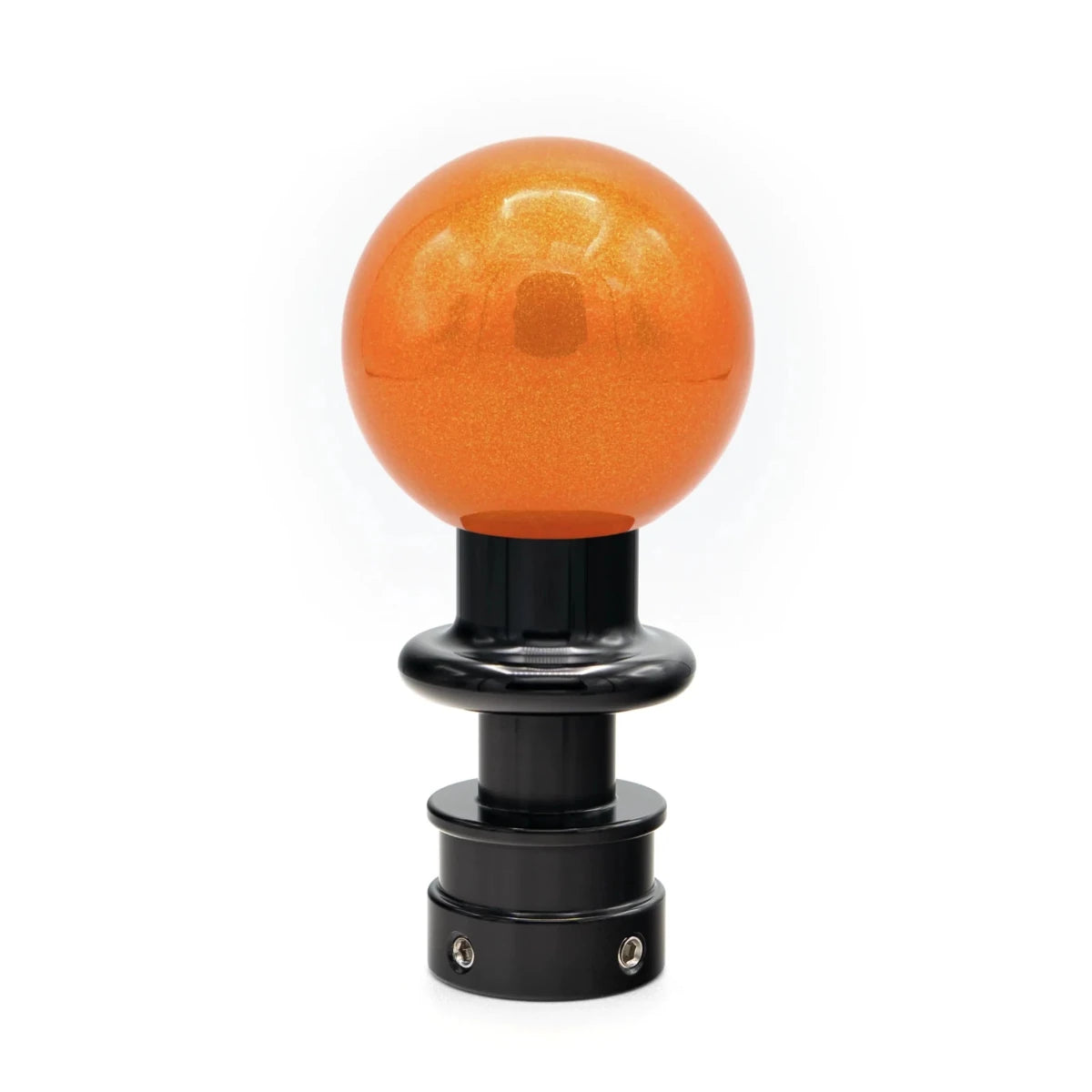 Billetworkz Automatic Shifter - Candy Orange - Fits Subaru CVT: WRX (15–21), Crosstrek (13–23), Forester (14–18), Impreza (12–23), Legacy/Outback (10–14) - JDMuscleShift KnobbwzBW-KNB-SUBAU-NO-CORA-SP-PU2-WB-BLKSphereBlack AdaptorYes - my car has a shift boot