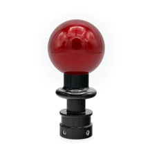 Billetworkz Automatic Shifter - Candy Red - Fits Subaru CVT: WRX (15–21), Crosstrek (13–23), Forester (14–18), Impreza (12–23), Legacy/Outback (10–14) - JDMuscleShift KnobbwzBW-KNB-SUBAU-NO-CRED-SP-PU2-WB-BLKSphereBlack AdaptorYes - my car has a shift boot