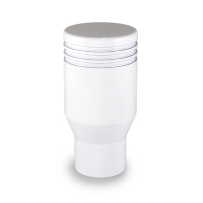 Billetworkz Automatic Shifter - Gloss White - Fits Subaru CVT: WRX (15–21), Crosstrek (13–23), Forester (14–18), Impreza (12–23), Legacy/Outback (10–14) - JDMuscleShift KnobbwzBW-KNB-SUBAU-NO-GWHT-PI-PU2-WB-BLKPistonBlack AdaptorYes - my car has a shift boot