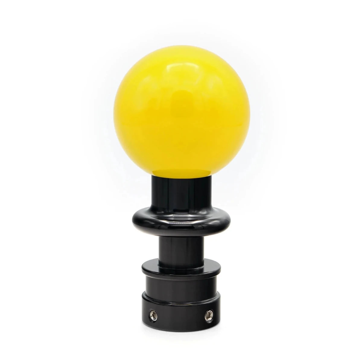 Billetworkz Automatic Shifter - Gloss Yellow - Fits Subaru CVT: WRX (15–21), Crosstrek (13–23), Forester (14–18), Impreza (12–23), Legacy/Outback (10–14) - JDMuscleShift KnobbwzBW-KNB-SUBAU-NO-GYEL-SP-PU2-WB-BLKSphereBlack AdaptorYes - my car has a shift boot