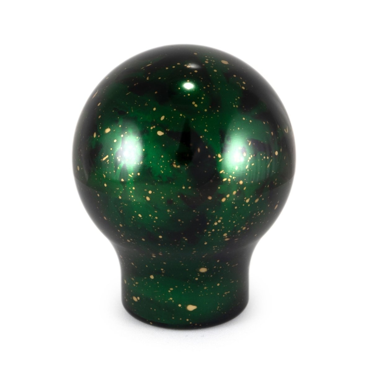 Billetworkz Automatic Shifter - Green Cosmic Space - Fits Subaru CVT: WRX (15–21), Crosstrek (13–23), Forester (14–18), Impreza (12–23), Legacy/Outback (10–14) - JDMuscleShift KnobbwzBW-KNB-SUBAU-NO-GC-LB-PU2-WB-BLKLightbulbBlack AdaptorYes - my car has a shift boot