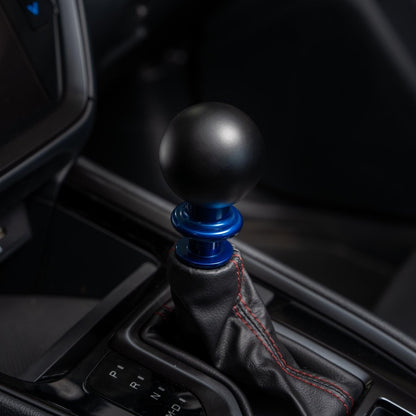 Billetworkz Automatic Shifter - Matte Black - Fits Subaru CVT: WRX (15–21), Crosstrek (13–23), Forester (14–18), Impreza (12–23), Legacy/Outback (10–14) - JDMuscleShift KnobBW-KNB-SUBAU-NO-MBLK-SP-PU2-WB-BLKSphereBlack AdapterYes - my car has a shift boot