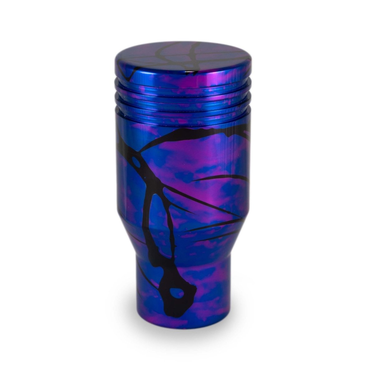Billetworkz Automatic Shifter - Nebula w/ Black Splash - Fits Subaru CVT: WRX (15–21), Crosstrek (13–23), Forester (14–18), Impreza (12–23), Legacy/Outback (10–14) - JDMuscleShift KnobbwzBW-KNB-SUBAU-NO-NEBBS-PI-PU2-WB-BLKPistonBlack AdaptorYes - my car has a shift boot