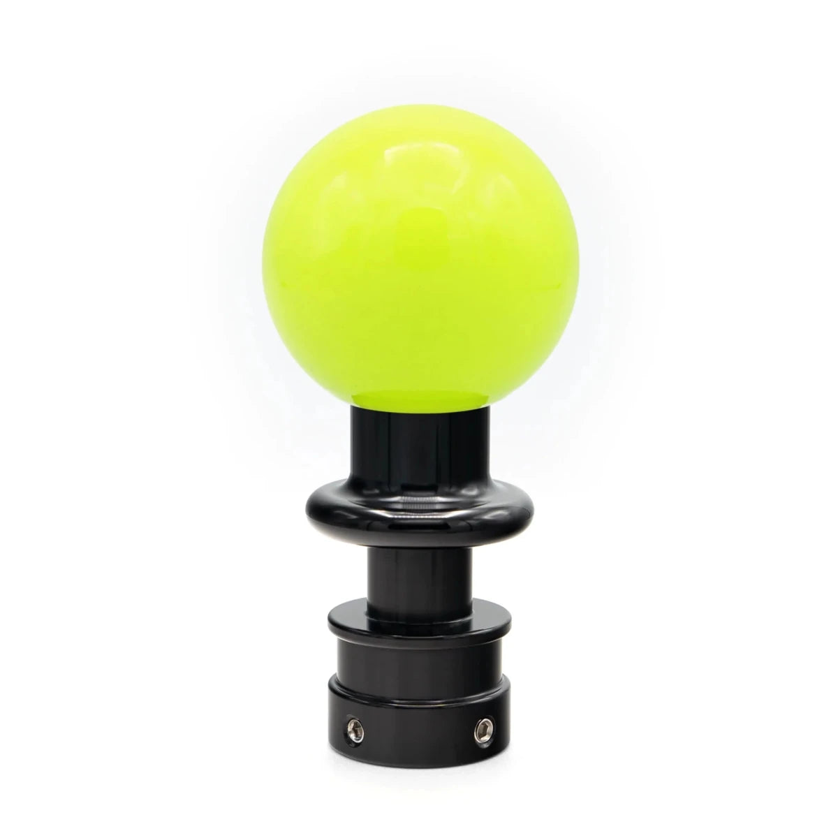 Billetworkz Automatic Shifter - Neon Yellow - Fits Subaru CVT: WRX (15–21), Crosstrek (13–23), Forester (14–18), Impreza (12–23), Legacy/Outback (10–14) - JDMuscleShift KnobbwzBW-KNB-SUBAU-NO-NYEL-SP-PU2-WB-BLKSphereBlack AdaptorYes - my car has a shift boot