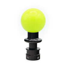Billetworkz Automatic Shifter - Neon Yellow - Fits Subaru CVT: WRX (15–21), Crosstrek (13–23), Forester (14–18), Impreza (12–23), Legacy/Outback (10–14) - JDMuscleShift KnobbwzBW-KNB-SUBAU-NO-NYEL-SP-PU2-WB-BLKSphereBlack AdaptorYes - my car has a shift boot