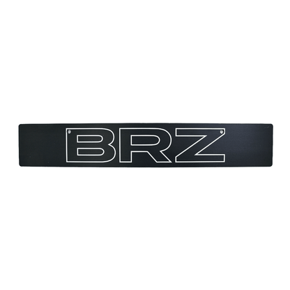 Billetworkz "BRZ" License Plate Delete - JDMusclePlate DeletebwzBW-LPD-BRZ-USUniversal Fitment: Holes 7" apart (U.S. License Plate Mounting)