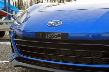 Billetworkz "BRZ" License Plate Delete - JDMusclePlate DeletebwzBW-LPD-BRZ-USUniversal Fitment: Holes 7" apart (U.S. License Plate Mounting)