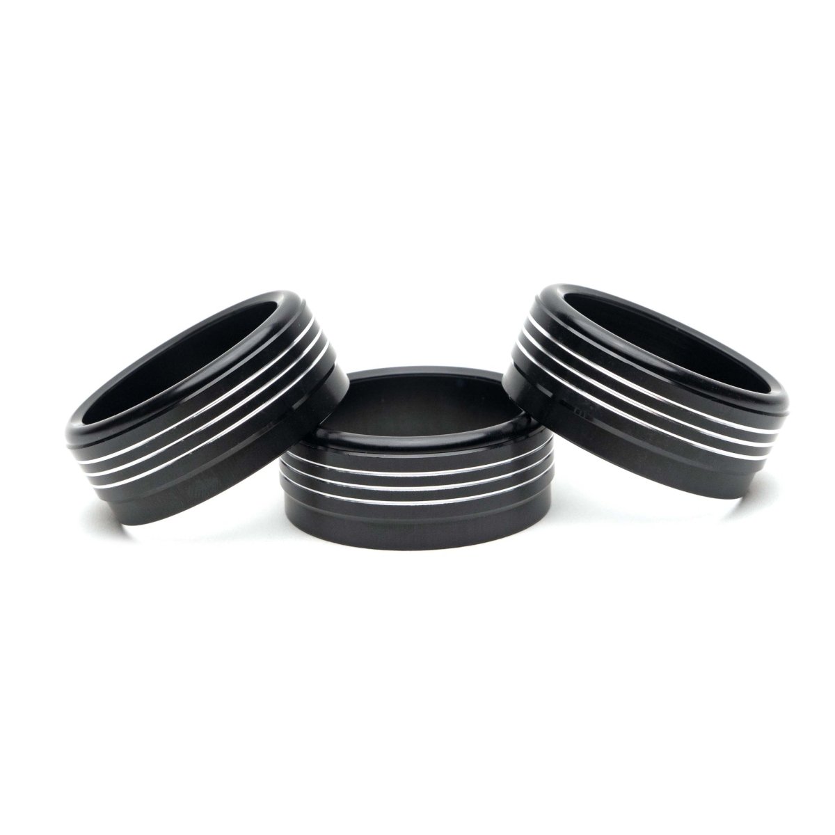 Billetworkz Climate Control Knob Covers – Fits Subaru WRX/STI (15 - 21), Crosstrek (13 - 17), Forester (14 - 18), Impreza (12 - 16) - JDMuscleClimate ControlBW-CC-SUB-VA-BLKBlack