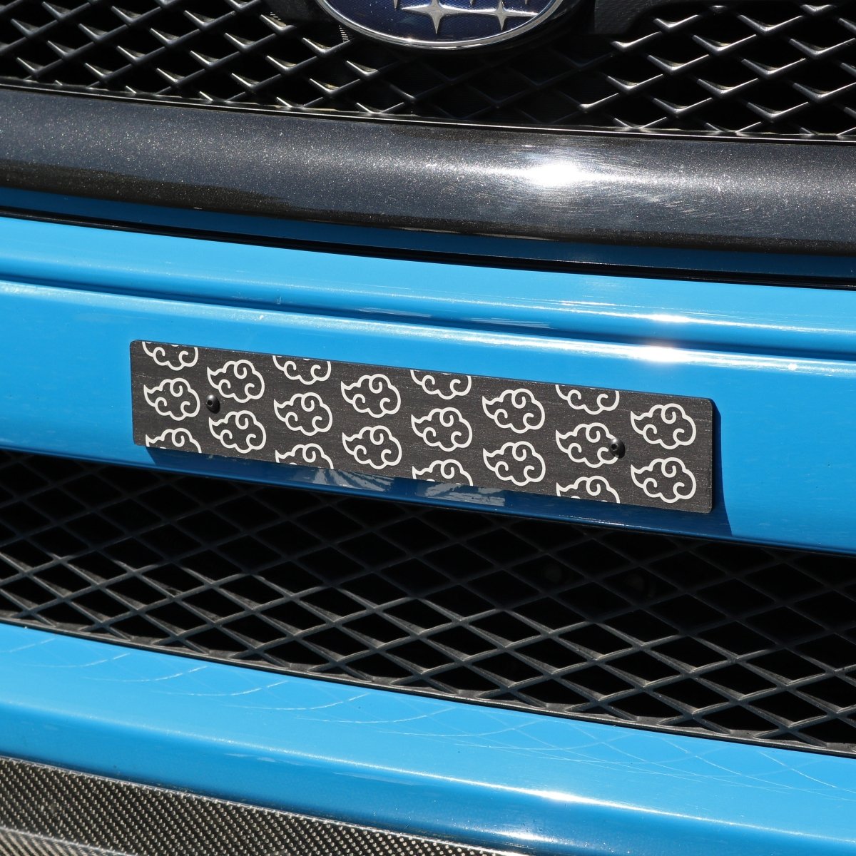 Billetworkz "Clouds" License Plate Delete - JDMusclePlate DeletebwzBW-LPD-CLDS-USUniversal Fitment: Holes 7" Apart (U.S. License Plate Mounting)