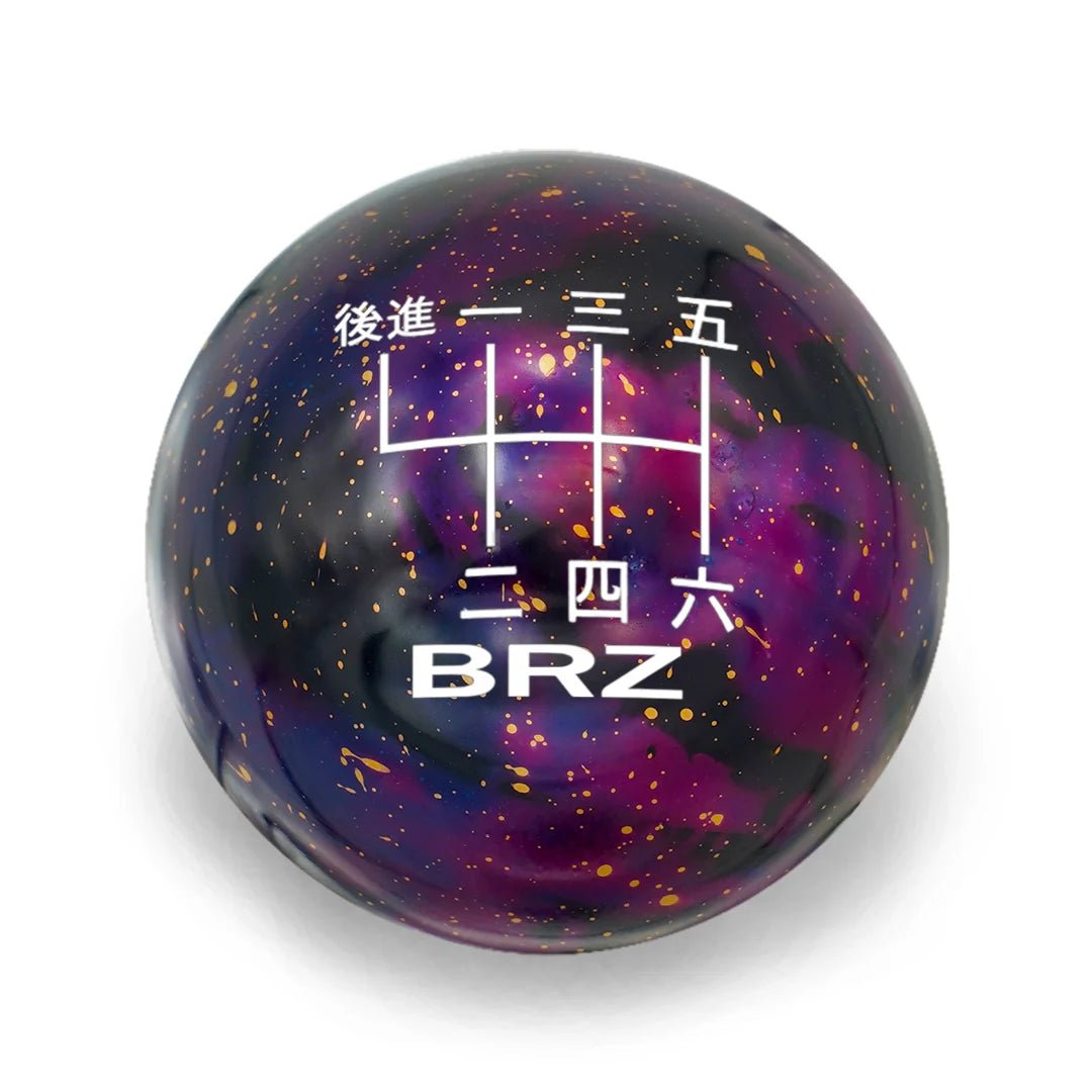 Billetworkz Cosmic Space Shift Knob - 6 - Speed Japanese Engraving for BRZ / FR - S / 86 (2013 - 2021) - JDMuscleShift KnobbwzBW-LNB-BRZ1-BRZJP-PC-SPPurple Cosmic SpaceSphere