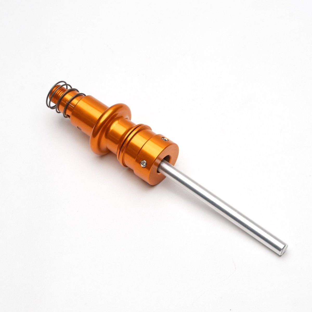 Billetworkz CVT Shift Knob Adapter – Fits Subaru CVT: WRX (15–21), Crosstrek (13–23), Forester (14–18), Impreza (12–23), Legacy/Outback (10–14) - JDMuscleAutomatic AdaptorBW-AA-SUBAU-PU2-WB-ORAOrangeYes - my car has a shift boot