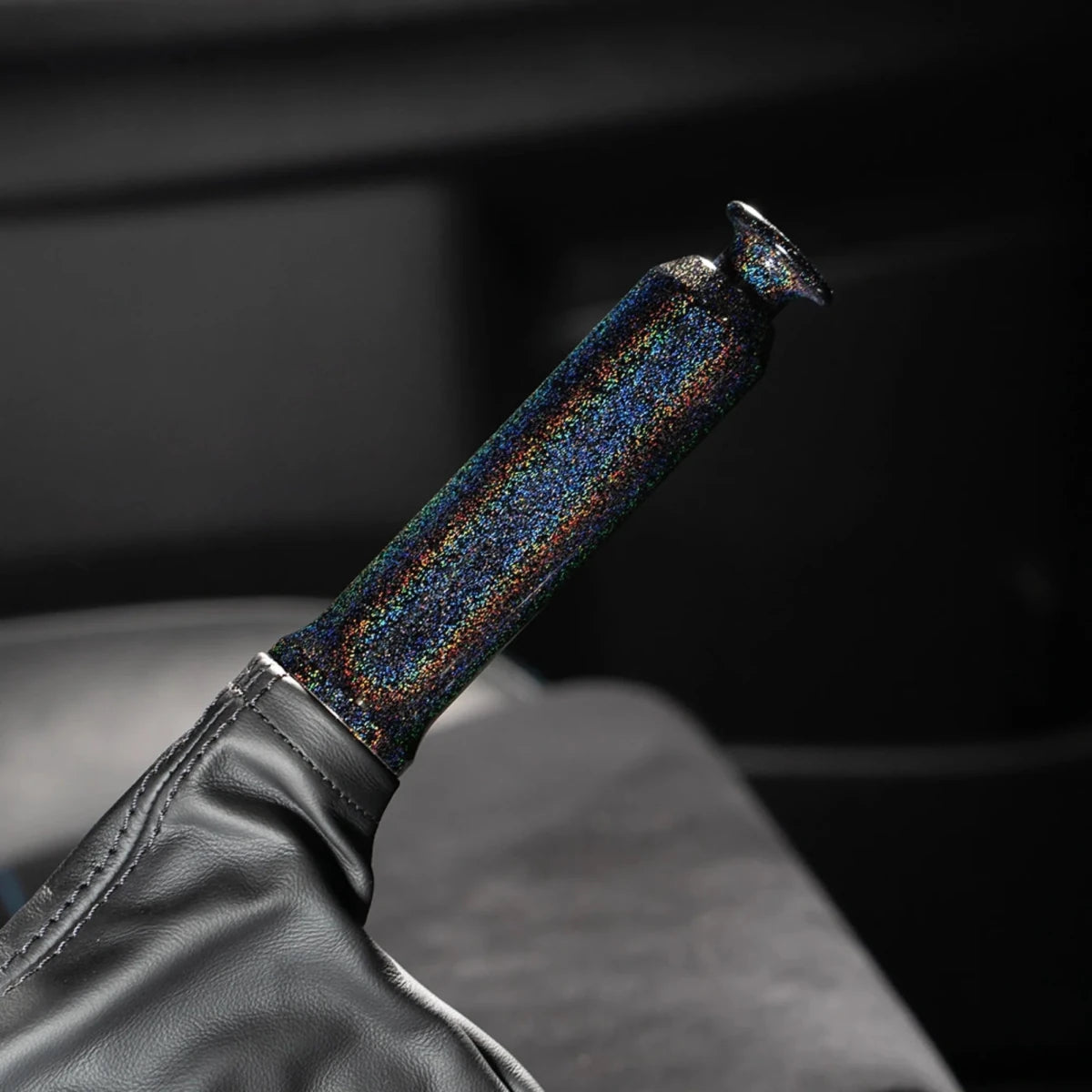 Billetworkz E - Brake Button – Fits Subaru WRX, STI, BRZ, Crosstrek, Impreza - JDMuscleE - Brake ButtonBW-EBB-SUB-RBSPRainbow Sparkle