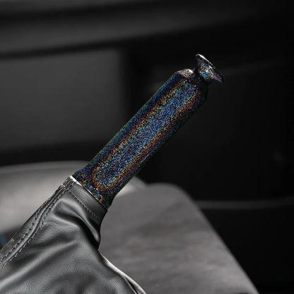 Billetworkz E - Brake Button – Fits Subaru WRX, STI, BRZ, Crosstrek, Impreza - JDMuscleE - Brake ButtonBW-EBB-SUB-RBSPRainbow Sparkle