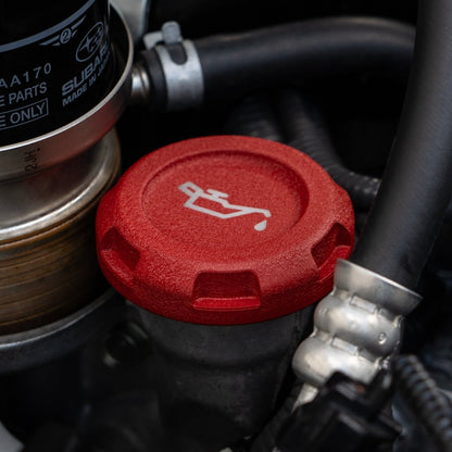 Billetworkz Engine Bay Caps - BRZ/FRS/86 2013 - 2021 & 2022+ - JDMuscleEngine Bay CapsBW-EBCZR-SUB-BRZM-RWR-EManualRed Wrinkle