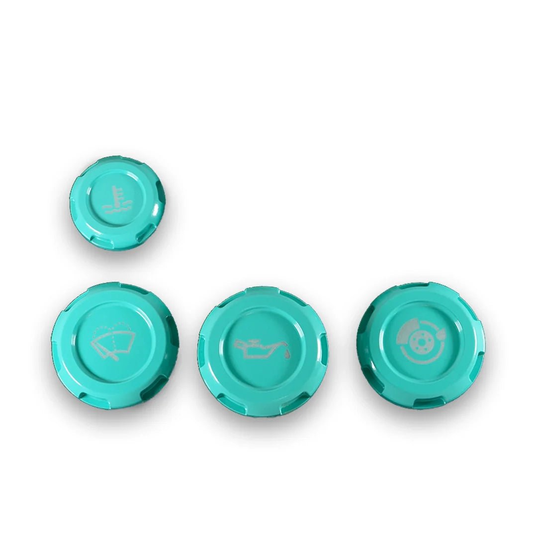 Billetworkz Engine Bay Caps - BRZ/FRS/86 2013 - 2021 & 2022+ - JDMuscleEngine Bay CapsBW-EBCZR-SUB-BRZA-HYTL-EAutoHyper Teal