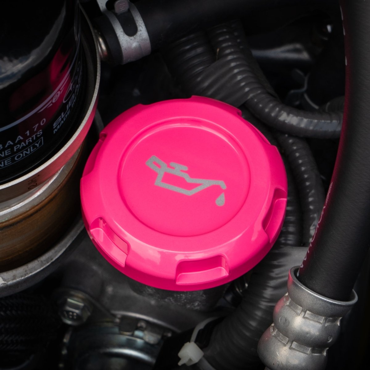 Billetworkz Engine Bay Caps - BRZ/FRS/86 2013 - 2021 & 2022+ - JDMuscleEngine Bay CapsBW-EBCZR-SUB-BRZM-HYPK-EManualHyper Pink