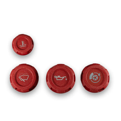 Billetworkz Engine Bay Caps - BRZ/FRS/86 2013 - 2021 & 2022+ - JDMuscleEngine Bay CapsBW-EBCZR-SUB-BRZA-RWR-EAutoRed Wrinkle