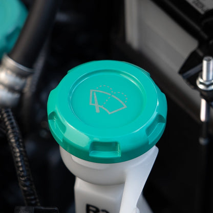 Billetworkz Engine Bay Caps - BRZ/FRS/86 2013 - 2021 & 2022+ - JDMuscleEngine Bay CapsBW-EBCZR-SUB-BRZA-HYTL-EAutoHyper Teal