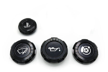Billetworkz Engine Bay Caps - Subaru Forester 2014+ - JDMuscleEngine Bay CapsBW-EBCZR-SUB-FOR-BLK-EBlack