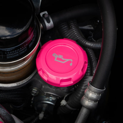 Billetworkz Engine Bay Caps - Subaru Forester 2014+ - JDMuscleEngine Bay CapsBW-EBCZR-SUB-FOR-HYPK-EHyper Pink