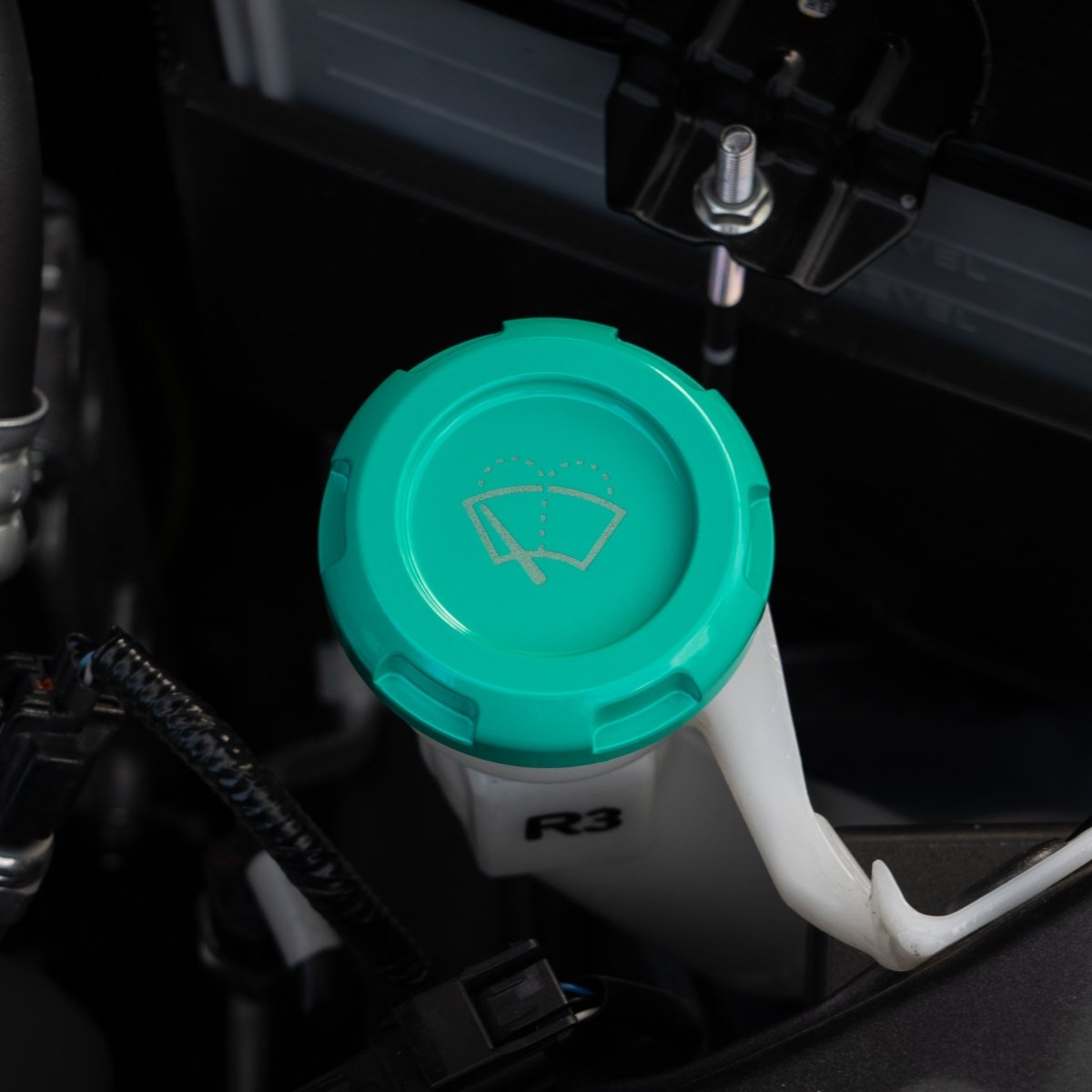 Billetworkz Engine Bay Caps - Subaru Forester XT 2009 - 2013 - JDMuscleEngine Bay CapsBW-EBCZR-SUB-FXT-HYTL-EHyper Teal
