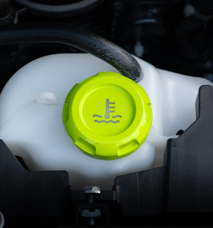 Billetworkz Engine Bay Caps - Subaru Forester XT 2009 - 2013 - JDMuscleEngine Bay CapsBW-EBCZR-SUB-FXT-NYEL-ENeon Yellow
