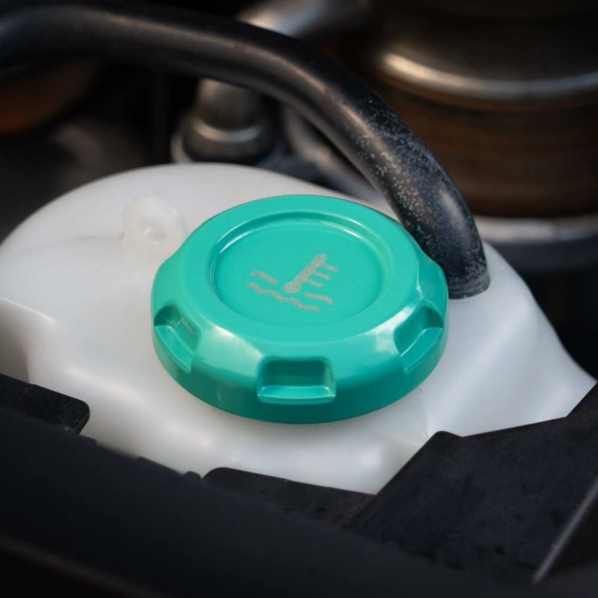 Billetworkz Engine Bay Caps - Subaru Forester XT 2009 - 2013 - JDMuscleEngine Bay CapsBW-EBCZR-SUB-FXT-HYTL-EHyper Teal