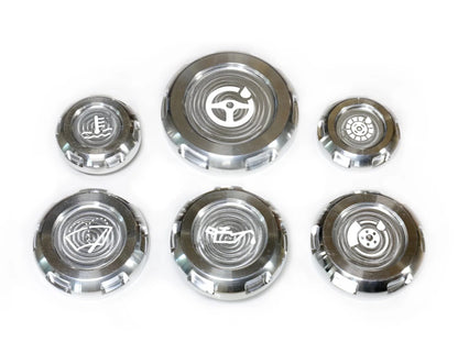 Billetworkz Engine Bay Caps - Subaru Legacy GT 2005 - 2009 - JDMuscleEngine Bay CapsBW-EBCZR-SUB-LGT-SIL-ESilver (Raw)