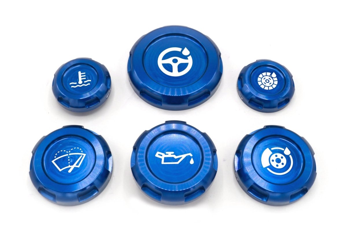 Billetworkz Engine Bay Caps - Subaru Legacy GT 2005 - 2009 - JDMuscleEngine Bay CapsBW-EBCZR-SUB-LGT-BLU-EBlue
