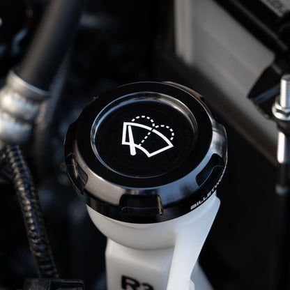 Billetworkz Engine Bay Caps Subaru STI 2015 - 2021 - JDMuscleEngine Bay CapsBW-EBCZR-SUB-VASTI-BLK-EBlack