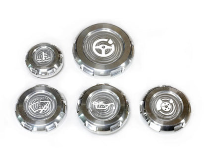 Billetworkz Engine Bay Caps Subaru STI 2015 - 2021 - JDMuscleEngine Bay CapsBW-EBCZR-SUB-VASTI-SIL-ESilver (Raw)