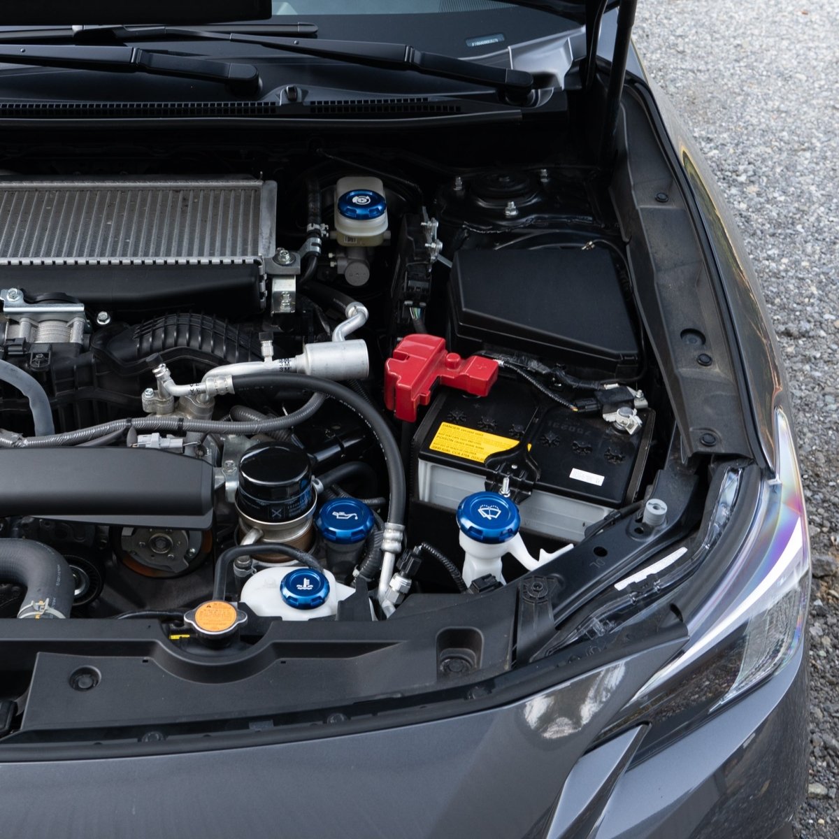 Billetworkz Engine Bay Caps Subaru STI 2015 - 2021 - JDMuscleEngine Bay CapsBW-EBCZR-SUB-VASTI-BLU-EBlue